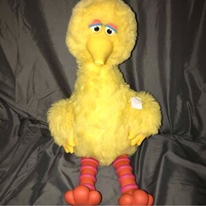 Big Bird Sesame Street Story Magic 1990 Tyco Talking Cassette Player - Works